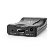 Nedis VCON3463BK - HDMI™ átalakító | SCART aljzat | HDMI™ kimenet | 1-utas | 1080p | 1,2 Gbps | ABS | Fekete | Fekete