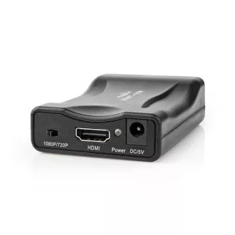 Nedis VCON3463BK - HDMI™ átalakító | SCART aljzat | HDMI™ kimenet | 1-utas | 1080p | 1,2 Gbps | ABS | Fekete | Fekete