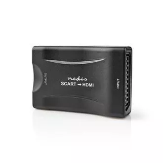 Nedis VCON3463BK - HDMI™ átalakító | SCART aljzat | HDMI™ kimenet | 1-utas | 1080p | 1,2 Gbps | ABS | Fekete | Fekete