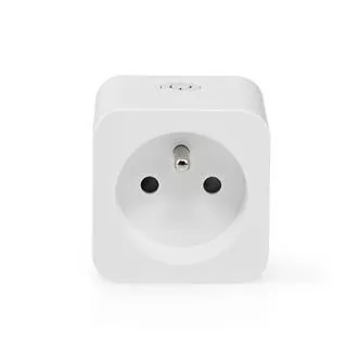 Nedis WIFIP121EWT - WiFi Smart Socket |Típus E (CEE 7/6)| -10 - 45 °C | Android™ / IOS | Fehér színű