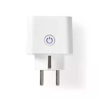 Nedis WIFIP121EWT - WiFi Smart Socket |Típus E (CEE 7/6)| -10 - 45 °C | Android™ / IOS | Fehér színű