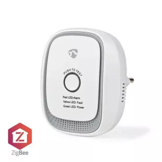 Nedis ZBDG11CWT - SmartLife gázérzékelő | Zigbee 3.0 | hálózati tápellátás | Android™ / IOS | 75 dB | Fehér színű Nedis ZBDG11CWT - SmartLife gázérzékelő | Zigbee 3.0 | hálózati tápellátás | Android™ / IOS | 75 dB | Fehér színű