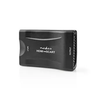 Nedis VCON3461BK - HDMI™ átalakító | HDMI™ bemenet | SCART aljzat | 1-utas | 1080p | 1,2 Gbps | ABS | Fekete | Fekete Nedis VCON3461BK - HDMI™ átalakító | HDMI™ bemenet | SCART aljzat | 1-utas | 1080p | 1,2 Gbps | ABS | Fekete | Fekete