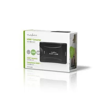 Nedis VCON3461BK - HDMI™ átalakító | HDMI™ bemenet | SCART aljzat | 1-utas | 1080p | 1,2 Gbps | ABS | Fekete | Fekete Nedis VCON3461BK - HDMI™ átalakító | HDMI™ bemenet | SCART aljzat | 1-utas | 1080p | 1,2 Gbps | ABS | Fekete | Fekete