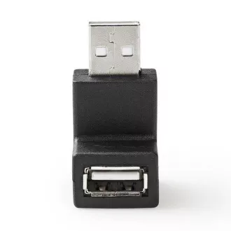 Nedis CCGB60930BK - USB 2.0 adapter | USB-A csatlakozó | USB-A aljzat | Fekete