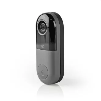 Nedis WIFICDP40CWT - Wi-Fi Smart Home videotelefon | Felhő/ microSD / Onvif | IP65 | Mozgásérzékelő | fehér
