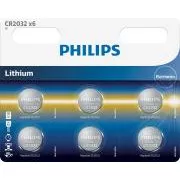 Philips elemek CR2032P6/01B - 6db