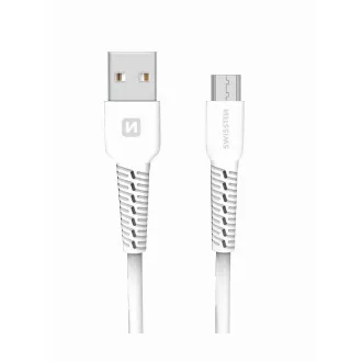 SWISSTEN ADATKÁBEL USB / MICRO USB 1.0 M FEHÉR
