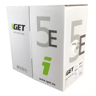 iGET Hálózati kábel iGET CAT5E UTP PVC Eca 305m/doboz