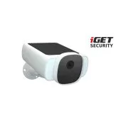 iGET SECURITY EP29 Fehér - Akkumulátoros napelemes Wi-Fi IP kamera, amely önállóan és az iGET SECURITY M5 riasztóhoz is működik.