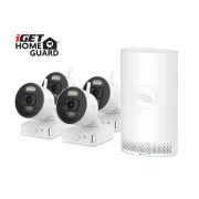 iGET HOMEGUARD HGDVK83304 - CCTV kamerarendszer 3K DVR 8CH   4x kamera LED-del és hanggal