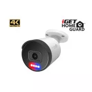 iGET HOMEGUARD HGNHK938CAM - IP PoE kamera 4K felbontással, kétirányú hanggal, LED-es világítással