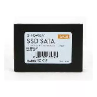 2-Power SSD 128GB 2.5" SATA III 6Gbps (Olvasás 500MB/s, írás500MB/s) 3 ÉV GARANCIA