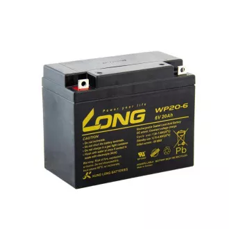 Avacom Long 6V 20Ah ólomakkumulátor F3 (WP20-6)