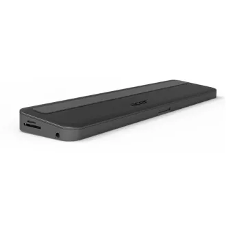Acer 13in1 Type C Minidock: 3x USB3.0 (5Gbps adatátvitel), 1x USB-C (5Gbps adatátvitel), 1x USB-C Power Delivery (akár 100W)