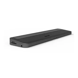 Acer 13in1 Type C Minidock: 3x USB3.0 (5Gbps adatátvitel), 1x USB-C (5Gbps adatátvitel), 1x USB-C Power Delivery (akár 100W)