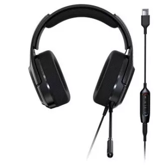Acer Predator Galea 365 - Játékos over-ear fejhallgató 3,5 mm-es jack-csatlakozóval vagy USB porttal a vezérlőpanelen; 7.1 surround Acer Predator Galea 365 - Játékos over-ear fejhallgató 3,5 mm-es jack-csatlakozóval vagy USB porttal a vezérlőpanelen; 7.1 surround
