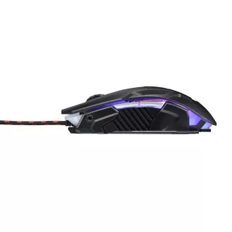 Acer NITRO GAMING MOUSE II - játék egér optikai, max. 7200dpi (6 szint - 800-7200), 7 féle háttérvilágítás, 6 gomb