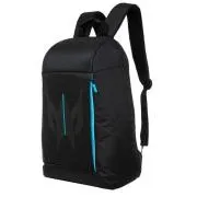 Predator Urban Backpack 18" (PBG510); fekete hátizsák kék díszítésekkel, vízálló és kopásálló anyagból, 18"-es mérethez, 27 l, 0,6 kg