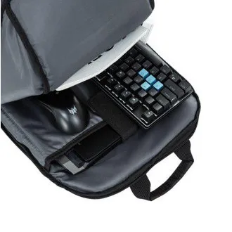 Predator Urban Backpack 18" (PBG510); fekete hátizsák kék díszítésekkel, vízálló és kopásálló anyagból, 18"-es mérethez, 27 l, 0,6 kg Predator Urban Backpack 18" (PBG510); fekete hátizsák kék díszítésekkel, vízálló és kopásálló anyagból, 18"-es mérethez, 27 l, 0,6 kg