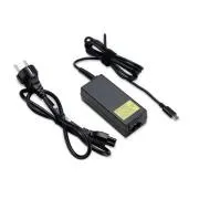 Acer 100 W-os USB Type-C adapter, fekete, EU-kompatibilis tápkábel – Type-C hálózati adapterrel rendelkező eszközökhöz (kiskereskedelmi csomag)