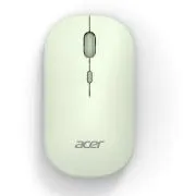 Acer AMR130 Green vezeték nélküli egér – kettős üzemmód (2,4 GHz   BT 5.2), 4 gomb, 800/1200/1600 dpi, 5 millió kattintás, 1 db AA elem, WIN/MAC, világoszöld