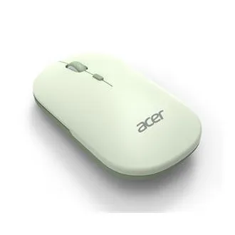 Acer AMR130 Green vezeték nélküli egér – kettős üzemmód (2,4 GHz BT 5.2), 4 gomb, 800/1200/1600 dpi, 5 millió kattintás, 1 db AA elem, WIN/MAC, világoszöld Acer AMR130 Green vezeték nélküli egér – kettős üzemmód (2,4 GHz BT 5.2), 4 gomb, 800/1200/1600 dpi, 5 millió kattintás, 1 db AA elem, WIN/MAC, világoszöld
