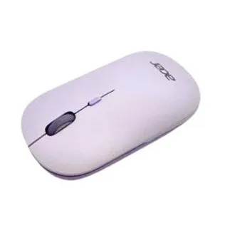ACER vezeték nélküli egér kettős üzemmóddal (2,4 GHz és Bluetooth 5.2), 4 gombbal, AMR130, világos lila ACER vezeték nélküli egér kettős üzemmóddal (2,4 GHz és Bluetooth 5.2), 4 gombbal, AMR130, világos lila