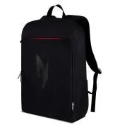 Acer Nitro Quest hátizsák 18", fekete, vízlepergető bevonattal, merevített háttámlával, 16 l, 0,46 kg, poliészter (NBG410)