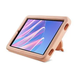 Acer Iconia A11 for Kids (A11-21P-A11C) A333, ötmagos processzorral, 4 GB RAM-mal, 128 GB tárhellyel, 11 hüvelykes WXGA LCD érintőképernyővel, Android 15 rendszerrel, fekete-rózsaszín tokban
