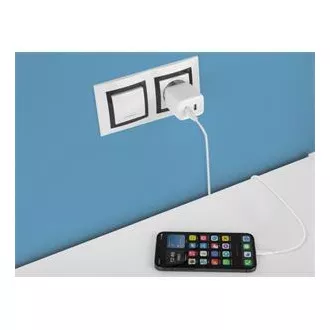 AVACOM HomePRO 2 hálózati töltő Power Delivery 40W-os teljesítményű, két USB-C kimenettel