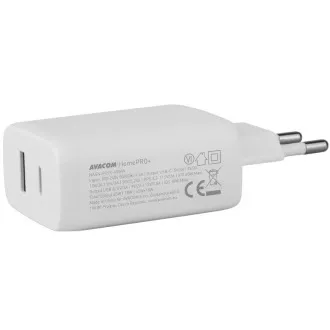 AVACOM HomePRO  hálózati töltő Power Delivery 65W-os teljesítményű USB-C és USB-A kimenetekkel