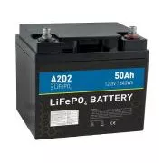 Avacom A2D2 akkumulátor LiFePO4 12,8V 50Ah M6