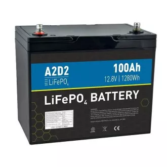Avacom A2D2 akkumulátor LiFePO4 12,8V 100Ah M8 (Gotion cellák) Avacom A2D2 akkumulátor LiFePO4 12,8V 100Ah M8 (Gotion cellák)