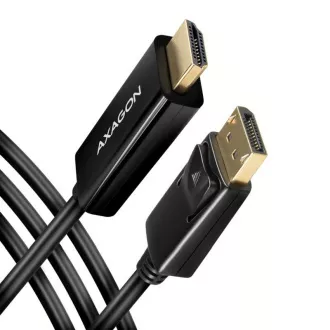 AXAGON RVD-HI20C2, DisplayPort -> HDMI 2.0b reduktor / kábel 1,8m, 4K/60Hz