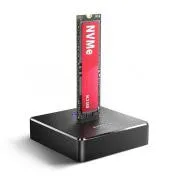 AXAGON ADSA-M2C11, USB-C 10 Gbps dokkolóállomás 1× M.2 NVMe/SATA SSD-hez