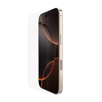 Belkin SCREENFORCE™ edzett üveg antimikrobiális védőüveg iPhone 16 Pro készülékhez