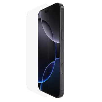 Belkin SCREENFORCE™ edzett üveg antimikrobiális védőüveg iPhone 16 Pro Max készülékhez
