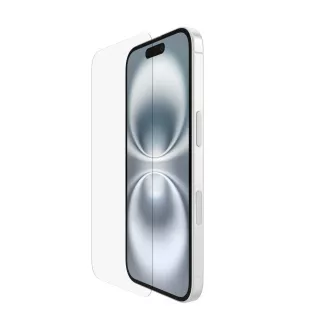 Belkin SCREENFORCE™ Invisiglass antimikrobiális védőüveg iPhone 16 / 15 / 14 Pro készülékhez