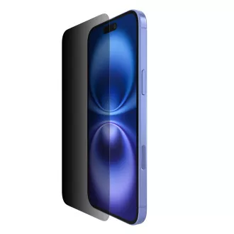 Belkin SCREENFORCE™ Invisiglass Privacy Anti-Mikrobiális védőüveg iPhone 16 Plus / 15 Plus / 14 Pro Max készülékhez