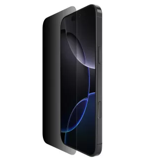 Belkin SCREENFORCE™ Invisiglass Privacy Anti-Mikrobiális védőüveg iPhone 16 Pro Max készülékhez