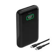 Belkin BOOST CHARGE™ USB-C Power Delivery PowerBank, 20000mAh, 65W, kijelzővel, fekete színben