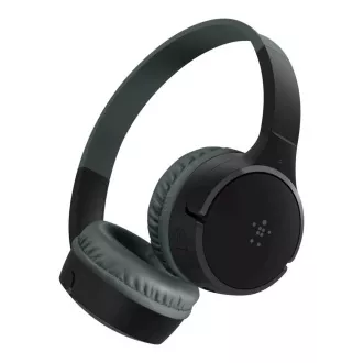 Belkin SOUNDFORM™ Mini - Vezeték nélküli fülhallgató gyerekeknek - Vezeték nélküli gyerek fejhallgató, Fekete - ÚJ