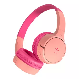 Belkin SOUNDFORM™ Mini - Vezeték nélküli fülhallgató gyerekeknek - Vezeték nélküli gyerek fejhallgató, rózsaszín - ÚJ VERSION