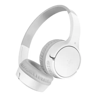 Belkin SOUNDFORM™ Mini - Vezeték nélküli fülhallgató gyerekeknek - Vezeték nélküli gyerek fejhallgató, fehér - ÚJ
