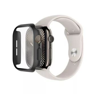 Belkin ScreenForce 2in1 képernyővédő Apple Watch Series 10, 46mm, fekete