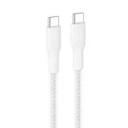 Belkin BOOST CHARGE PRO USB-C/USB-C kábel, 240 W, 3 m, fehér – strapabíró
