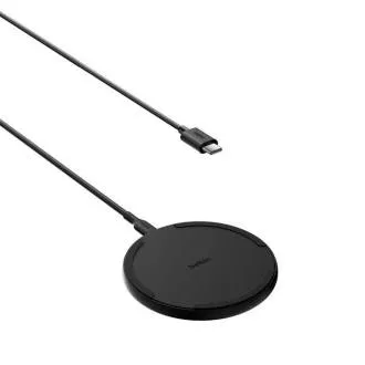 Belkin BOOST CHARGE Qi 15 W vezeték nélküli töltőalátét, adapter nélkül, fekete Belkin BOOST CHARGE Qi 15 W vezeték nélküli töltőalátét, adapter nélkül, fekete