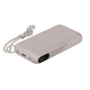Belkin BOOST CHARGE USB-C Power Delivery kijelzős powerbank, 20 000 mAh, 20 W, homokszínű