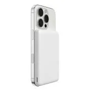 Belkin BOOST CHARGE Qi2 mágneses vezeték nélküli powerbank, 5000 mAh, vékony, fehér
